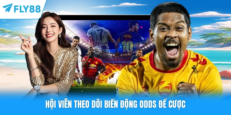Hội viên theo dõi biến động odds để cược