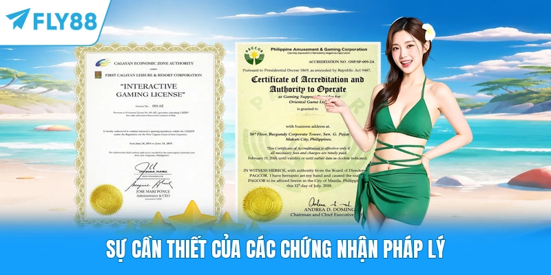 Sự cần thiết của các chứng nhận pháp lý